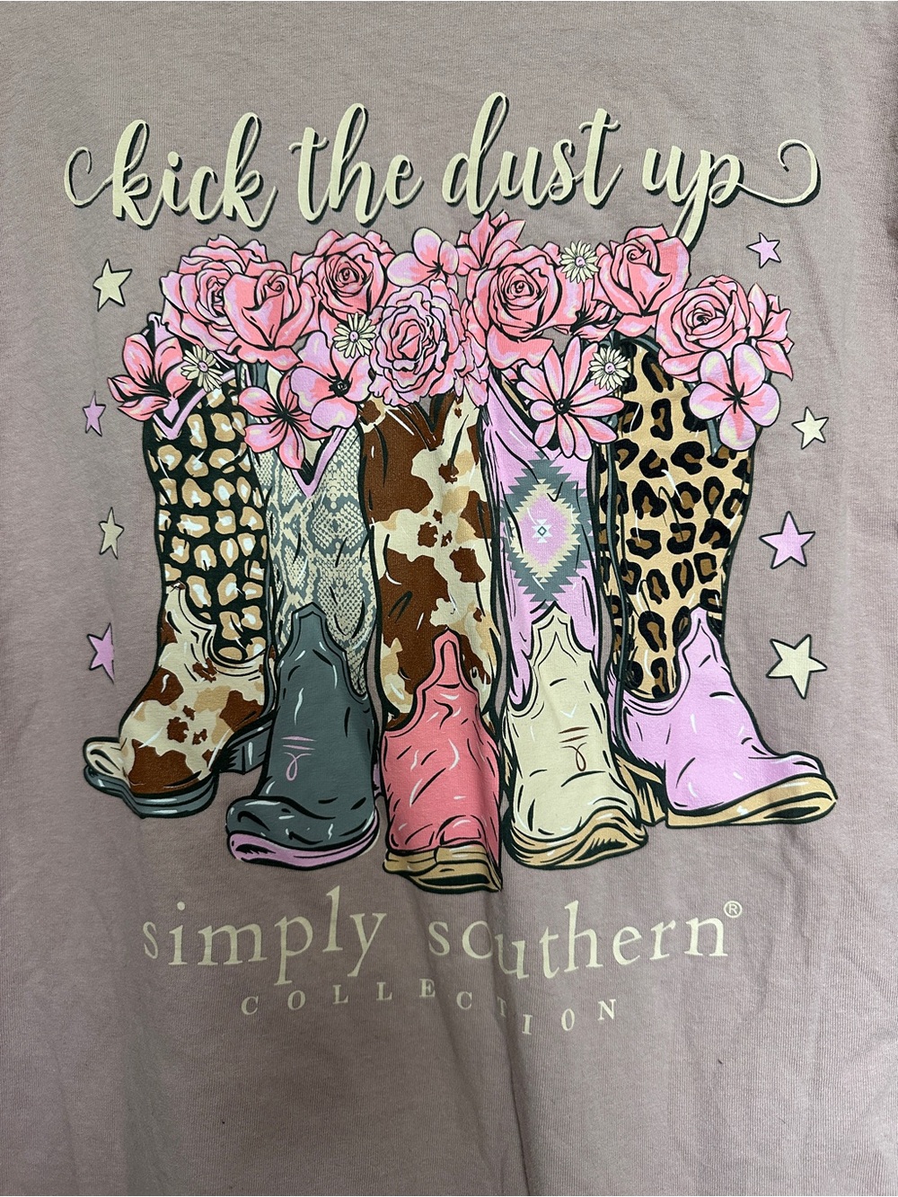 Simply Southern Kick the Dust Up Tee